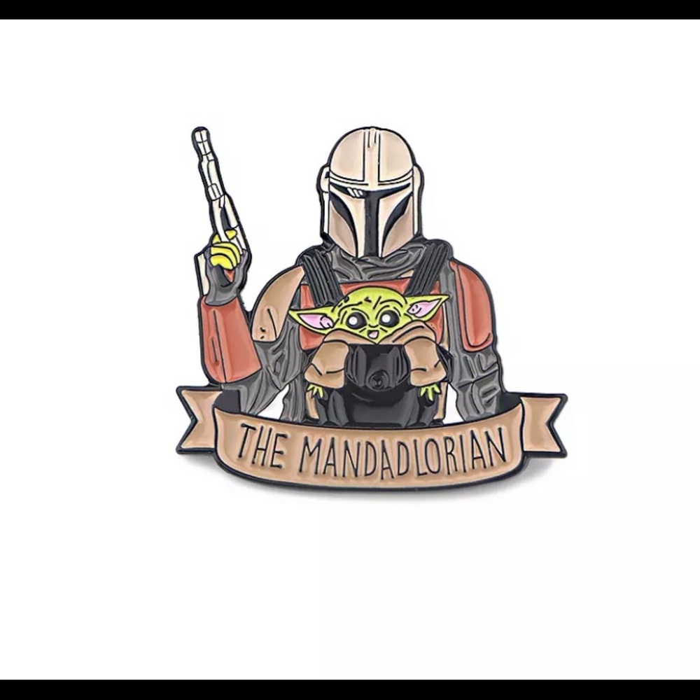 The mandalorian pin
